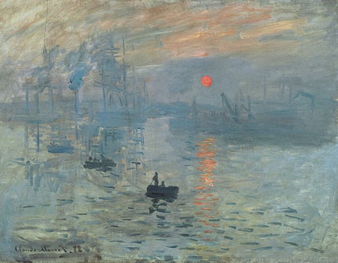 Soleil levant, Claude Monet